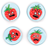 Strawberry Magnets - Severe Snacks